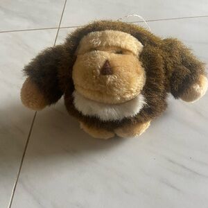 Cute brown and white stuffed yeti #stuffedanimals